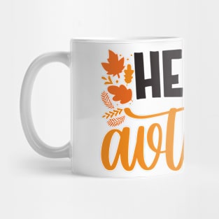 hello autumn Mug